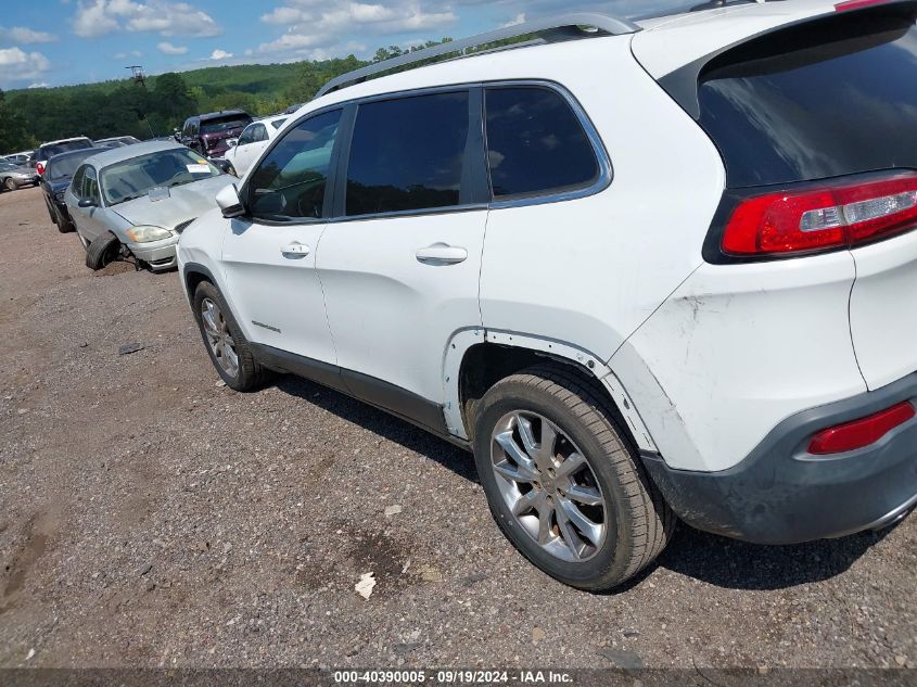 2014 Jeep Cherokee Limited VIN: 1C4PJLDS5EW104075 Lot: 40390005