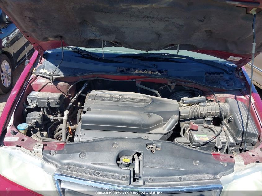 5FNRL189X4B035191 2004 Honda Odyssey Ex-L