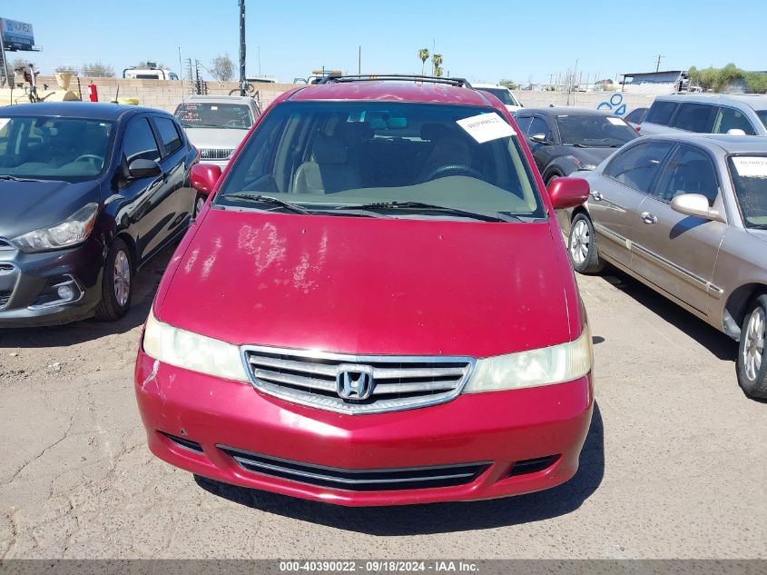 2004 Honda Odyssey Ex-L VIN: 5FNRL189X4B035191 Lot: 40390022