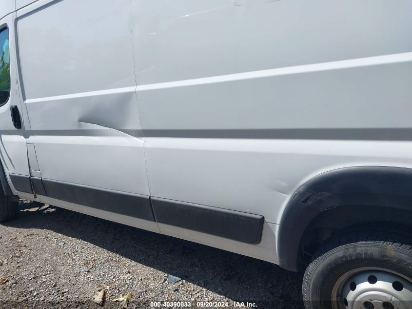 2021 Ram Promaster 3500 Cargo Van High Roof 159 Wb Ext VIN: 3C6MRVJG6ME510518 Lot: 40390033