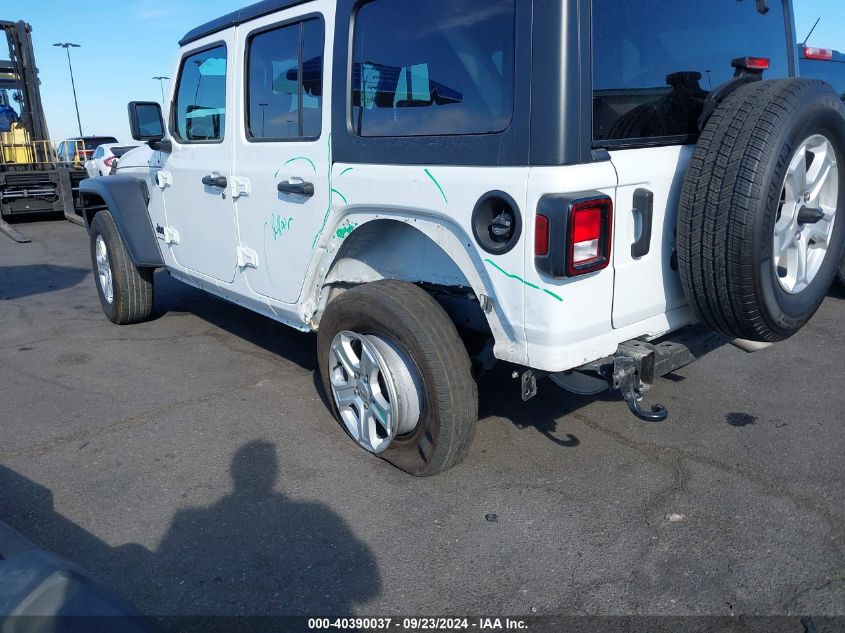 2023 Jeep Wrangler Sport VIN: 1C4HJXDGXPW615100 Lot: 40390037