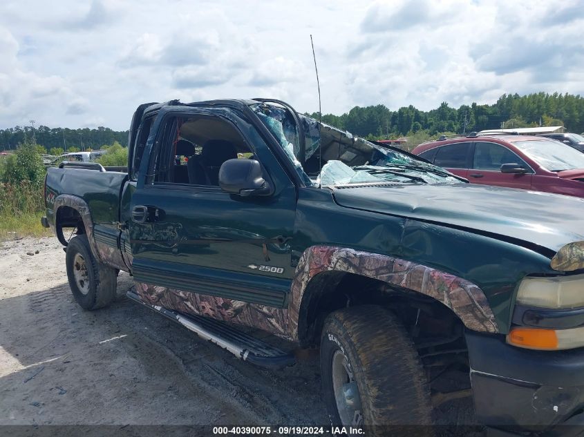 2001 Chevrolet Silverado 2500 Ls VIN: 1GCGK29U71Z155216 Lot: 40390075