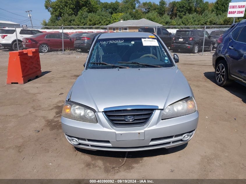 2005 Hyundai Elantra Gls/Gt VIN: KMHDN46D65U176776 Lot: 40390092