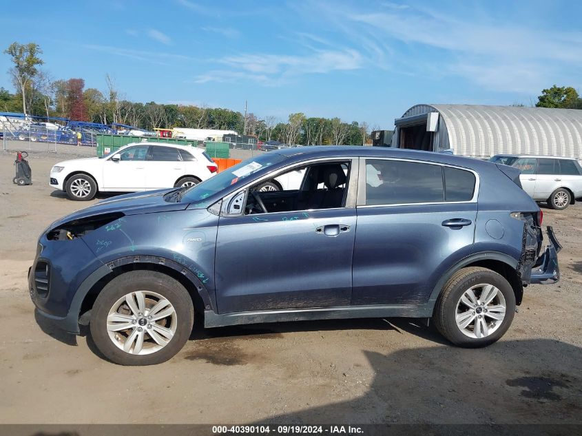 2017 Kia Sportage Lx VIN: KNDPMCAC0H7117268 Lot: 40390104