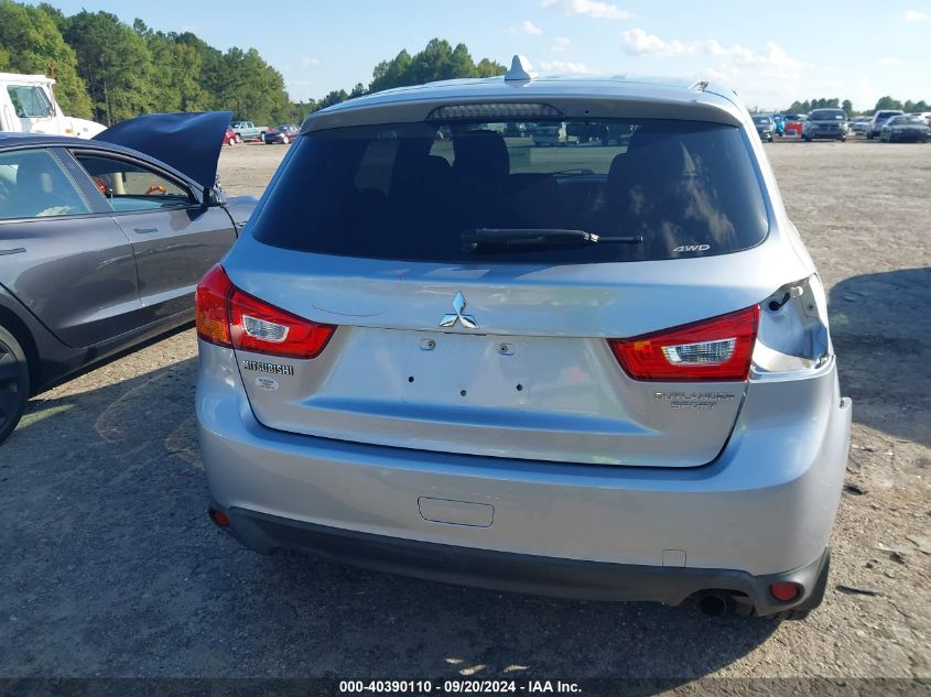 2017 Mitsubishi Outlander Sport 2.0 Es VIN: JA4AR3AU1HZ000894 Lot: 40390110