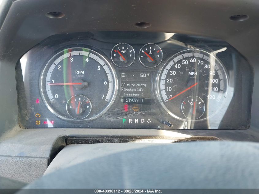 1D3HV13T19J527771 2009 Dodge Ram 1500