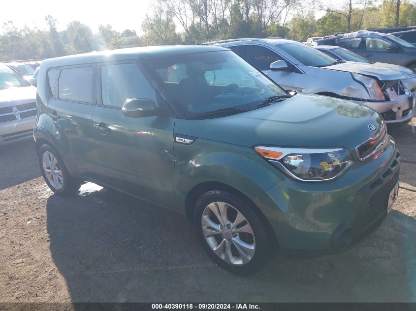 2014 Kia Soul + VIN: KNDJP3A5XE7040385 Lot: 40390118