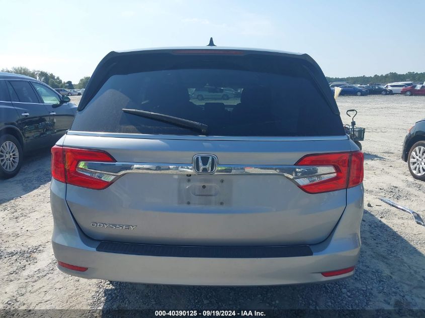 2019 Honda Odyssey Ex-L VIN: 5FNRL6H77KB026182 Lot: 40390125