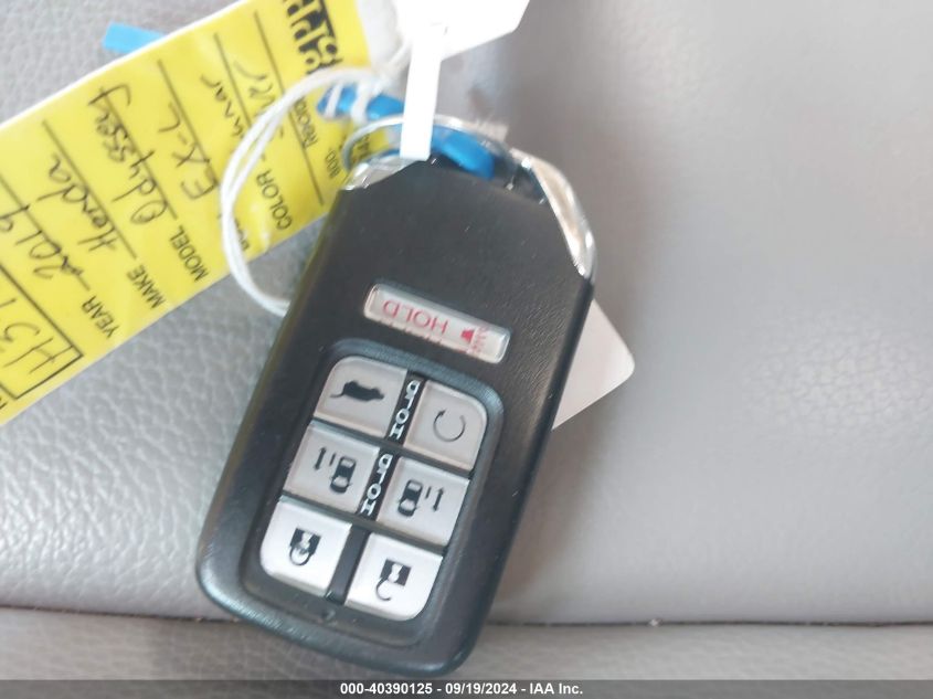 5FNRL6H77KB026182 2019 Honda Odyssey Ex-L