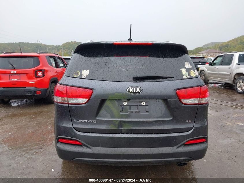 2018 KIA SORENTO 3.3L LX - 5XYPGDA58JG426607