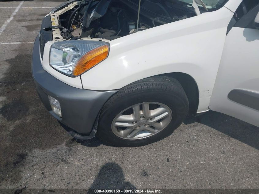 2001 Toyota Rav4 VIN: JTEGH20V210032766 Lot: 40390159