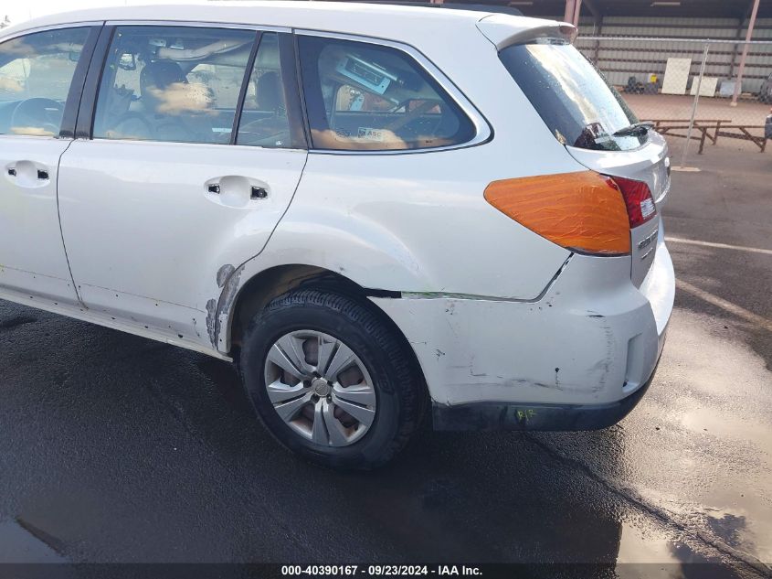 2010 Subaru Outback 2.5I VIN: 4S4BRCAC8A3347922 Lot: 40390167