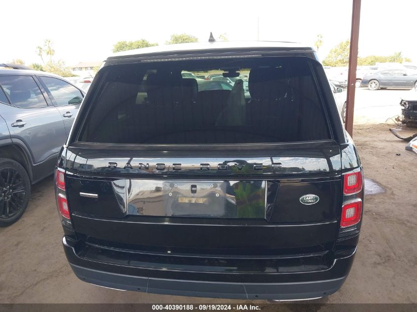 2019 Land Rover Range Rover 5.0L V8 Supercharged VIN: SALGS2RE8KA526689 Lot: 40390188