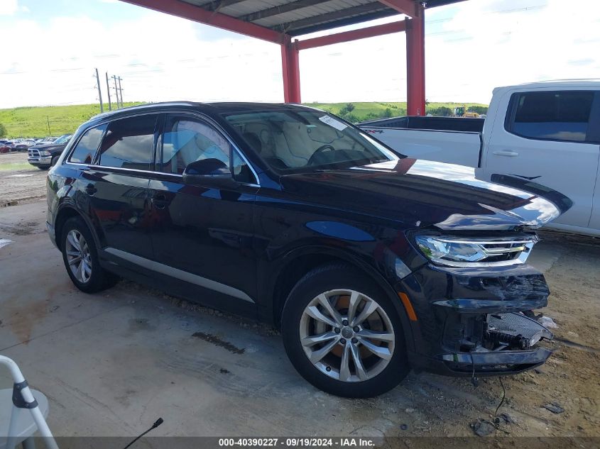 2017 Audi Q7 3.0T Premium VIN: WA1LAAF7XHD027760 Lot: 40390227