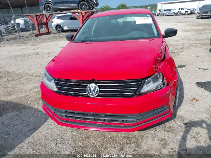 3VW1K7AJ1FM246377 2015 Volkswagen Jetta 2.0L S