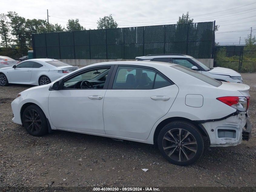 2019 TOYOTA COROLLA XSE - 2T1BURHE0KC170353