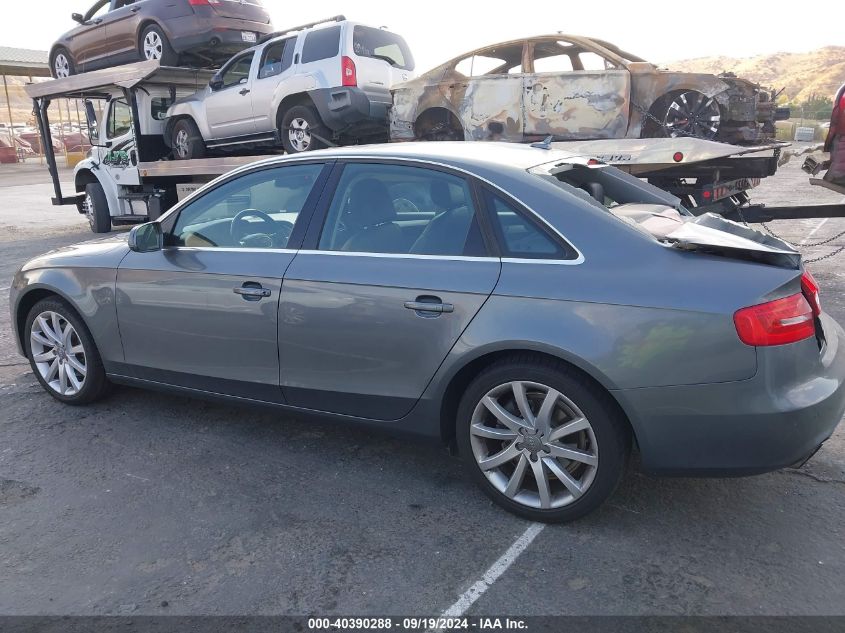 2013 Audi A4 2.0T Premium VIN: WAUEFAFL0DN021917 Lot: 40390288