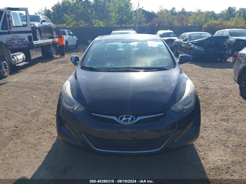 KMHDH4AE0EU080004 2014 Hyundai Elantra Se