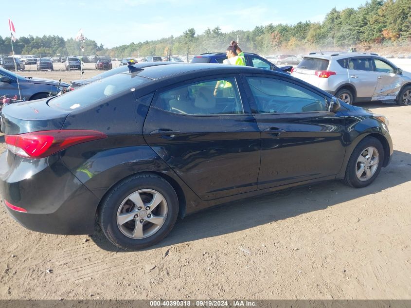 KMHDH4AE0EU080004 2014 Hyundai Elantra Se
