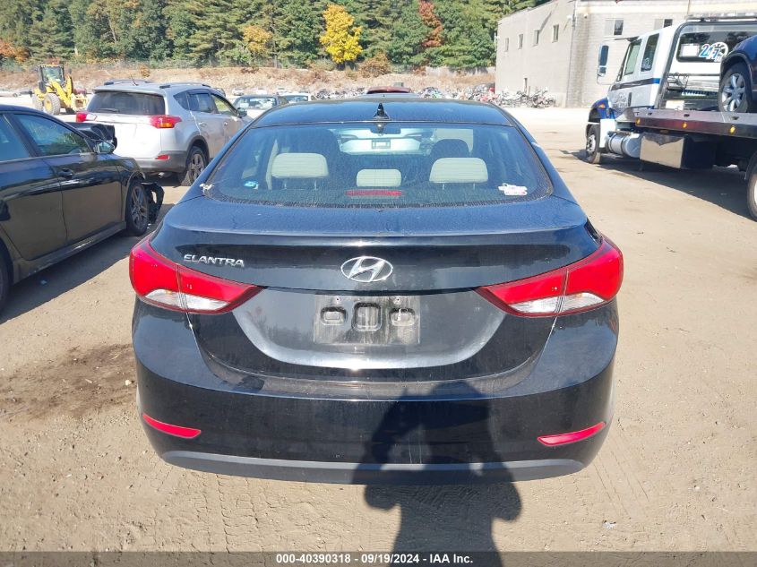 KMHDH4AE0EU080004 2014 Hyundai Elantra Se
