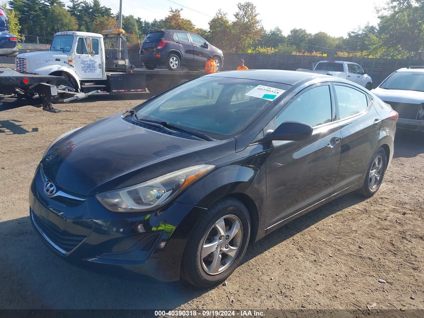 KMHDH4AE0EU080004 2014 Hyundai Elantra Se