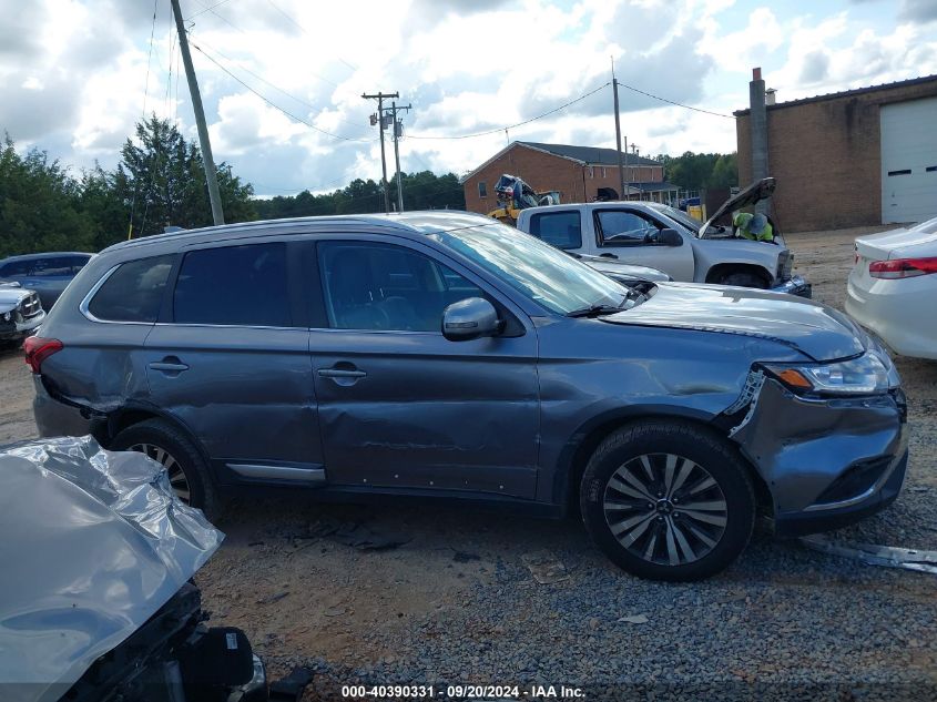 2019 Mitsubishi Outlander Sel VIN: JA4AD3A31KJ001328 Lot: 40390331