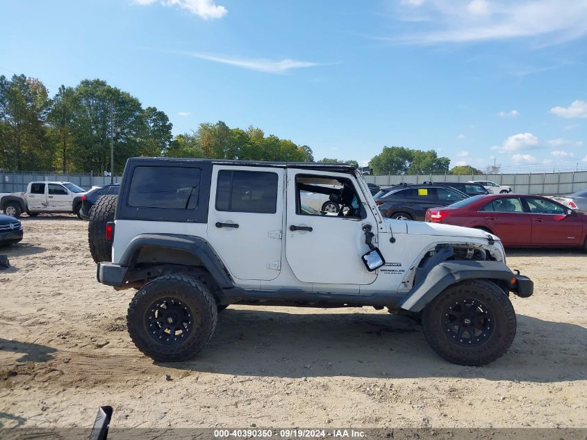 2017 Jeep Wrangler Unlimited Sport 4X4 VIN: 1C4BJWDG2HL615501 Lot: 40390350