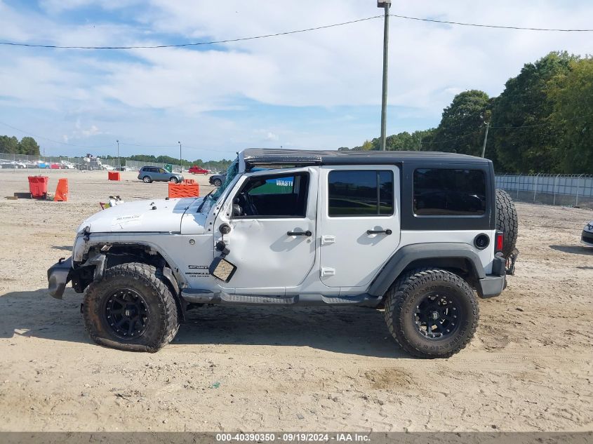 2017 Jeep Wrangler Unlimited Sport 4X4 VIN: 1C4BJWDG2HL615501 Lot: 40390350