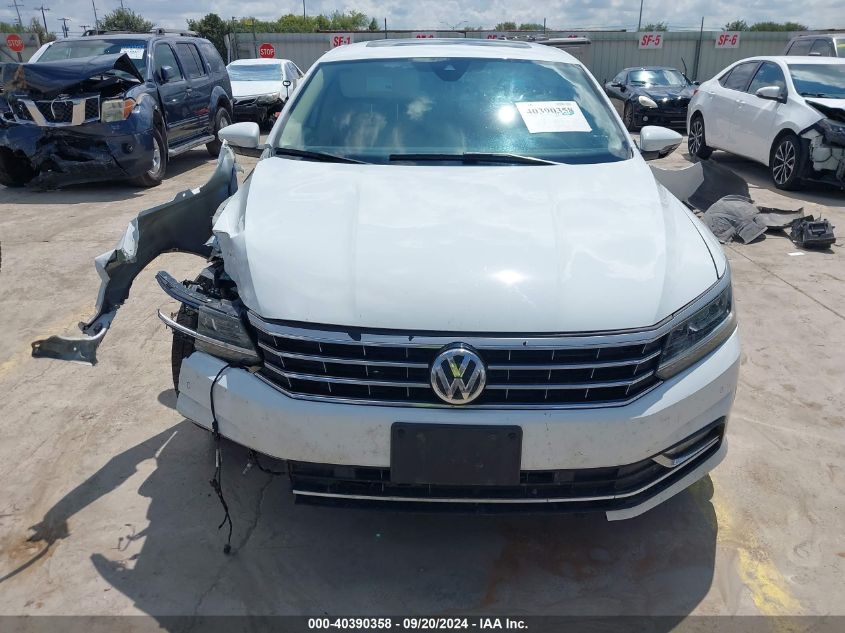 1VWCT7A39HC067144 2017 Volkswagen Passat 1.8T Sel Premium