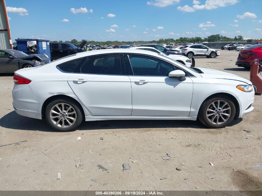 2017 FORD FUSION SE - 3FA6P0H73HR150743