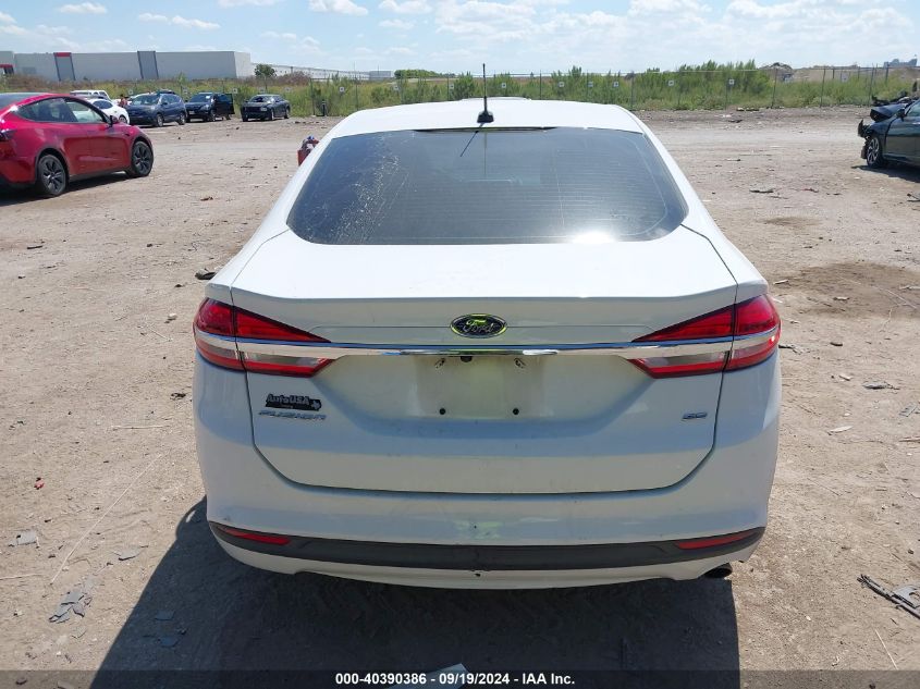 2017 FORD FUSION SE - 3FA6P0H73HR150743