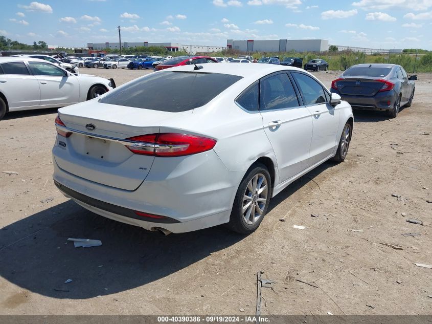 2017 FORD FUSION SE - 3FA6P0H73HR150743