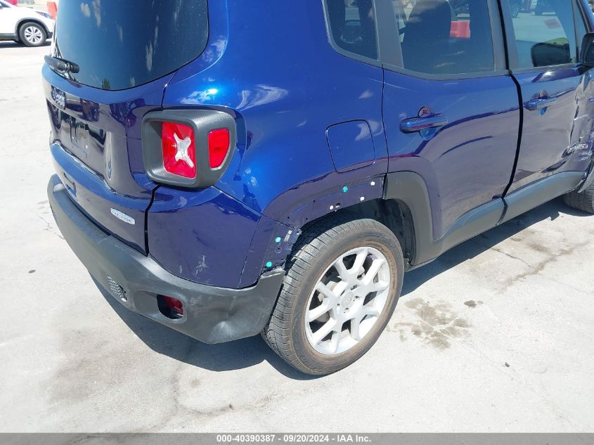 2019 Jeep Renegade Latitude Fwd VIN: ZACNJABB4KPK94858 Lot: 40390387