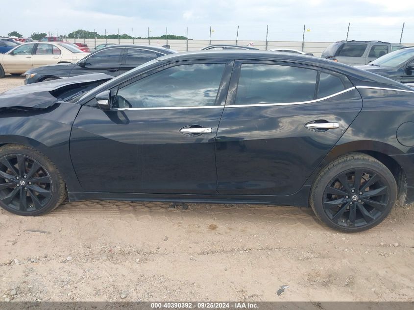 2018 Nissan Maxima 3.5 Sr VIN: 1N4AA6AP8JC372529 Lot: 40390392