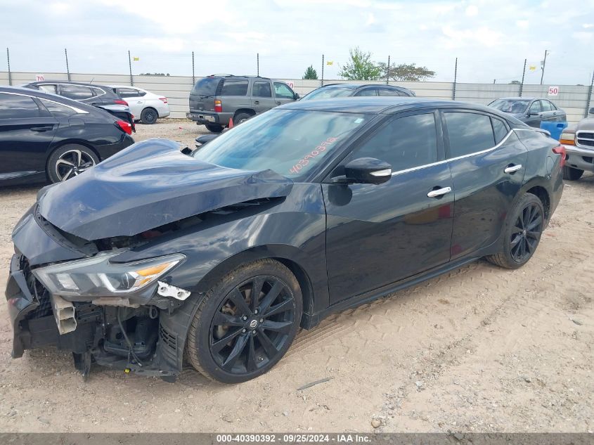 2018 Nissan Maxima 3.5 Sr VIN: 1N4AA6AP8JC372529 Lot: 40390392