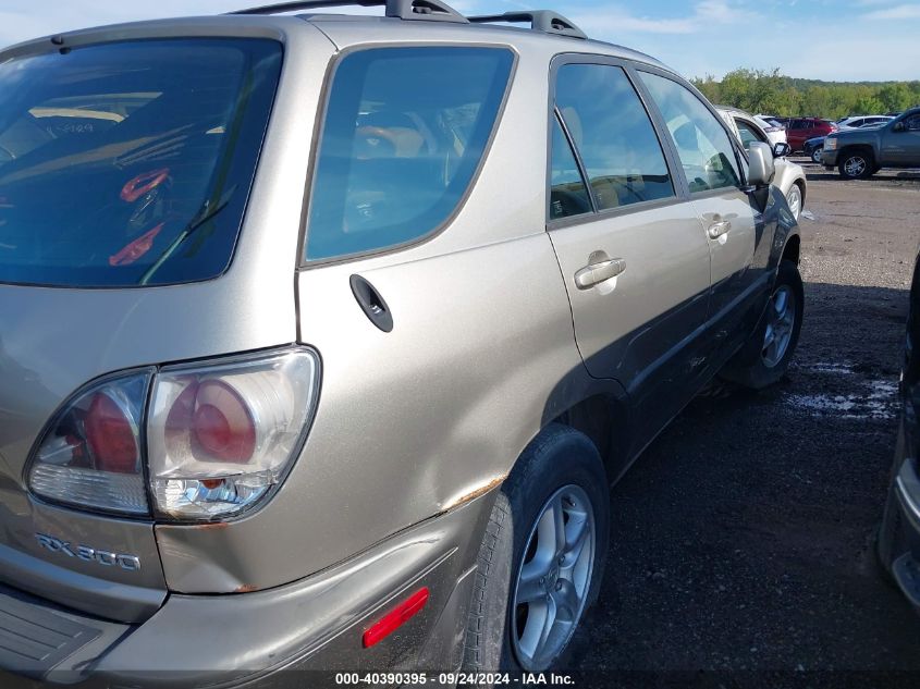 2002 Lexus Rx 300 VIN: JTJHF10U120248915 Lot: 40390395