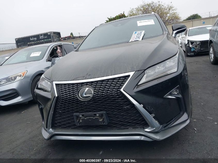 2018 Lexus Rx 350 F Sport VIN: 2T2BZMCA8JC167445 Lot: 40390397