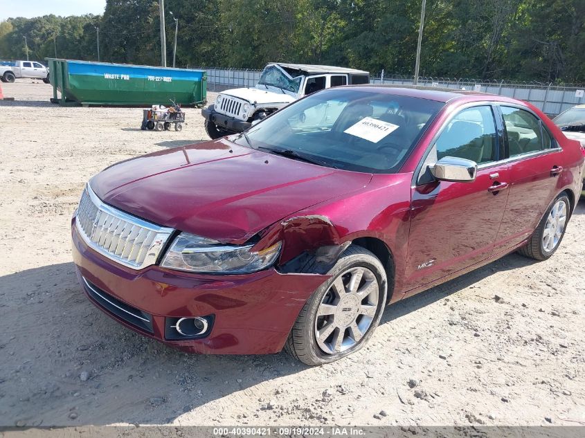 2007 Lincoln Mkz VIN: 3LNHM26T97R651850 Lot: 40390421