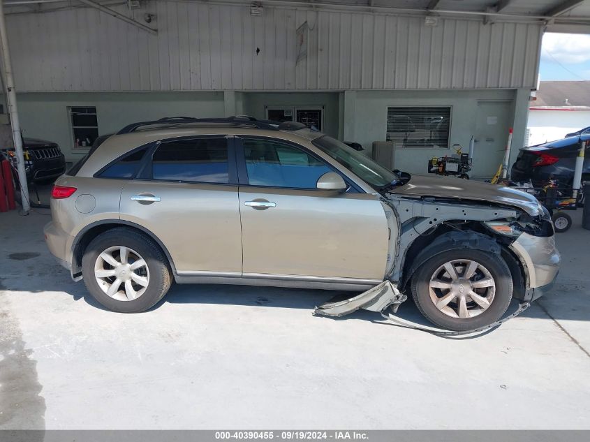 2003 Infiniti Fx35 VIN: JNRAS08W43X202357 Lot: 40390455