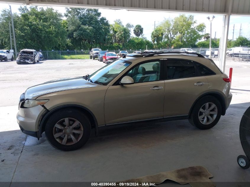 2003 Infiniti Fx35 VIN: JNRAS08W43X202357 Lot: 40390455