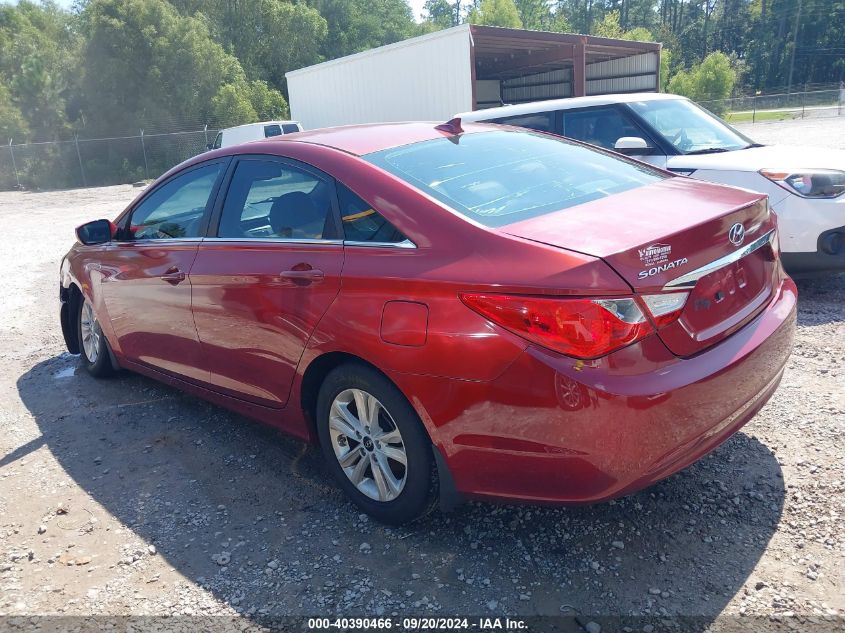 2013 Hyundai Sonata Gls VIN: 5NPEB4AC5DH718698 Lot: 40390466