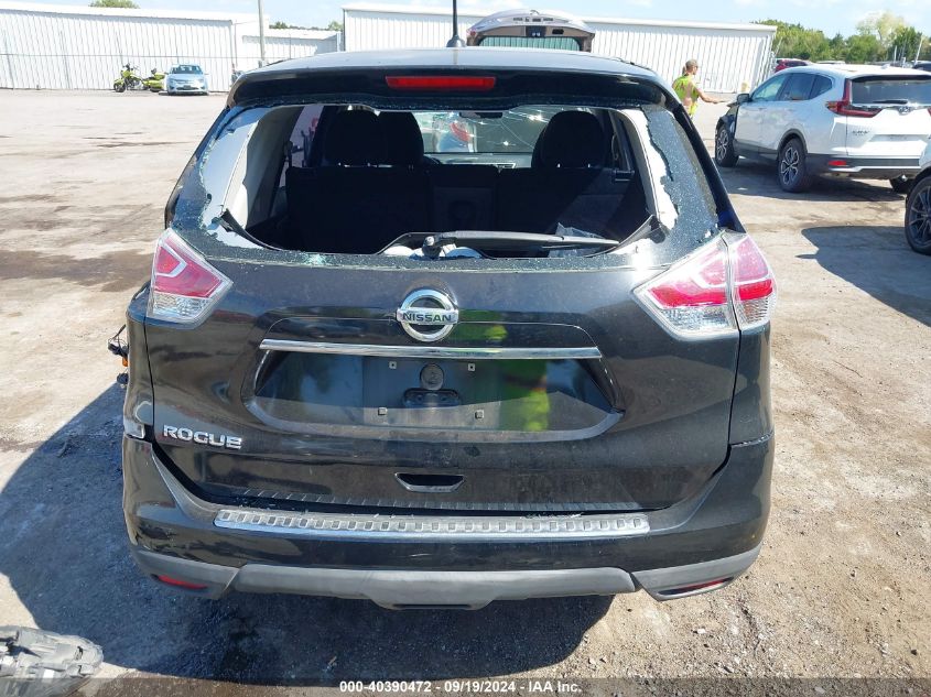 2016 Nissan Rogue S VIN: JN8AT2MTXGW012745 Lot: 40390472