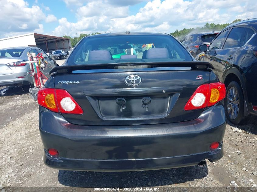 2010 Toyota Corolla S VIN: 2T1BU4EE1AC330438 Lot: 40390474