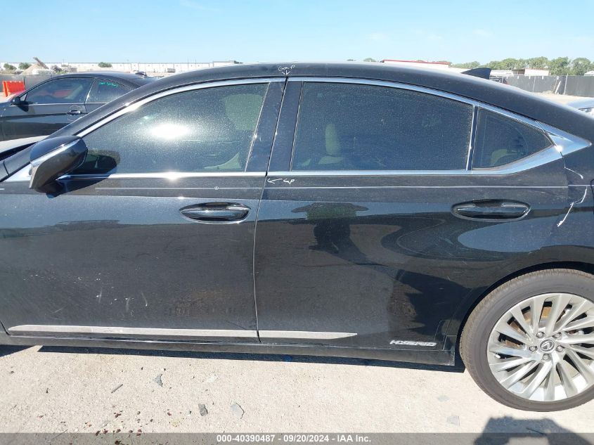 2019 Lexus Es 300H Ultra Luxury VIN: 58AB21B10KU001051 Lot: 40390487