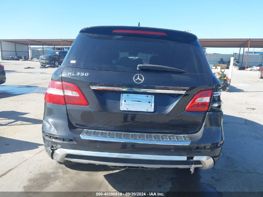 2014 Mercedes-Benz Ml 350 VIN: 4JGDA5JB6EA408897 Lot: 40390514