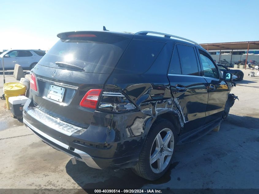 VIN 4JGDA5JB6EA408897 2014 Mercedes-Benz ML 350 no.4