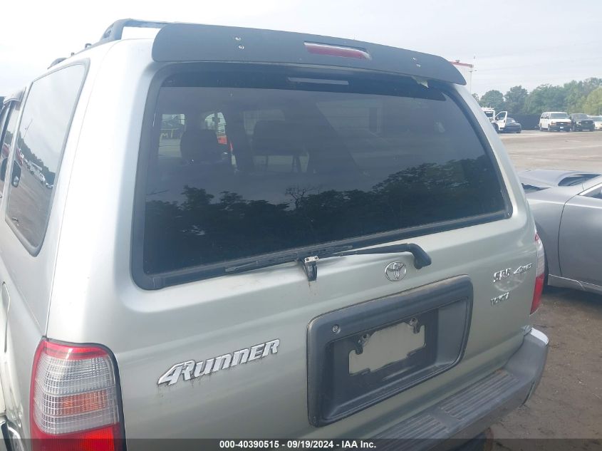 2000 Toyota 4Runner Sr5 V6 VIN: JT3HN86R8Y0310552 Lot: 40390515