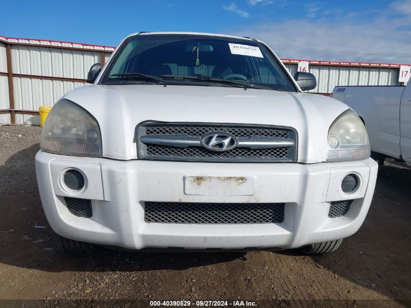 KM8JM12B06U345393 2006 Hyundai Tucson Gl