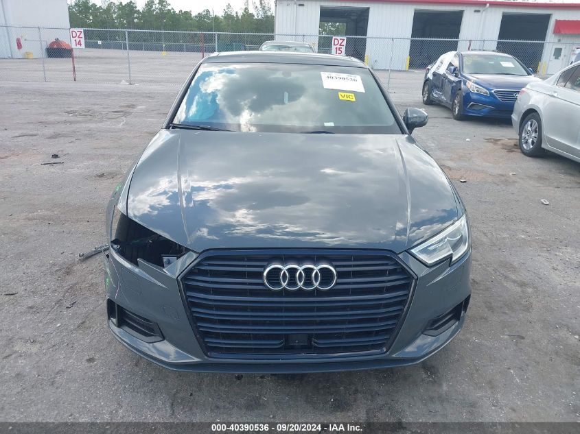 2019 Audi A3 40 Titanium Premium VIN: WAUAUGFF3KA111441 Lot: 40390536