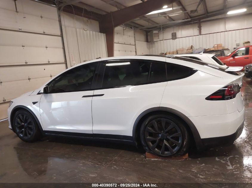 2023 Tesla Model X Dual Motor All-Wheel Drive/Standard Range VIN: 7SAXCBE52PF376994 Lot: 40390572